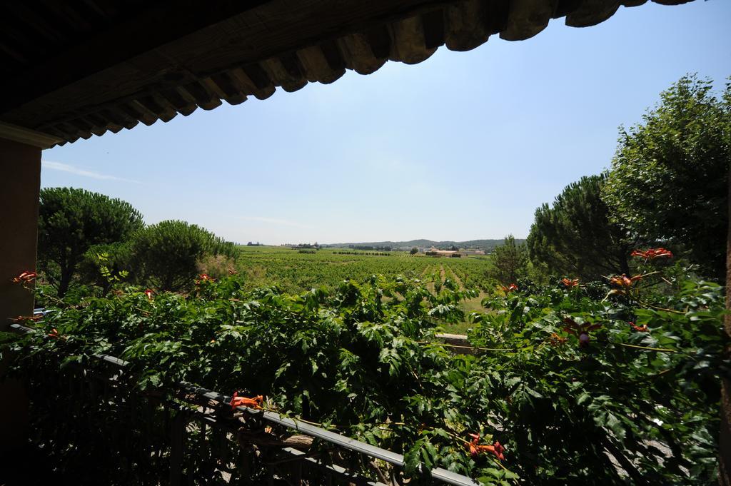 Maison D'Hotes Le Mas Des Vignes Hotell Rochegude  Exteriör bild